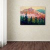 Trademark Fine Art Marion Rose 'Mtn Sentinel' Canvas Art, 14x19 ALI15429-C1419GG